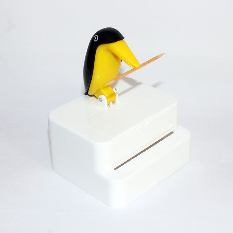 Porta palito Jogo Com 2 Modelo Pinguim - Acompanha palitos
